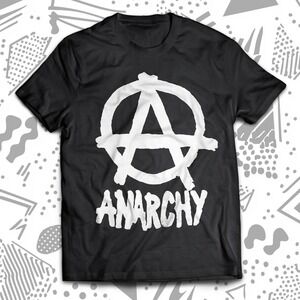 Anarchy 80s Hardcore Punk T-Shirt